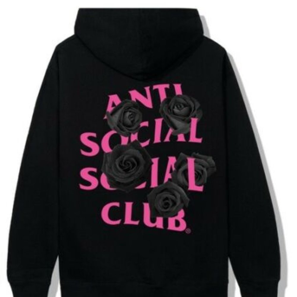 Anti Social Social Club Corn Cheese Black Hoodie
